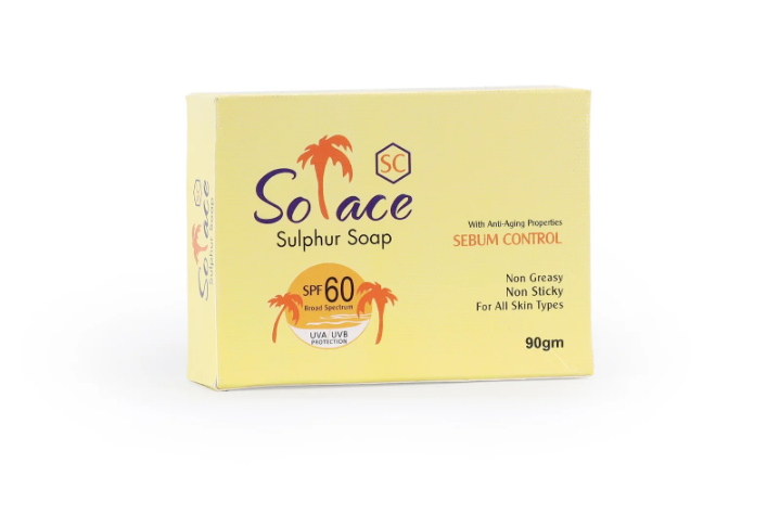 Villere Glow Sulphur Soap– Acne Control & Sebum Protection